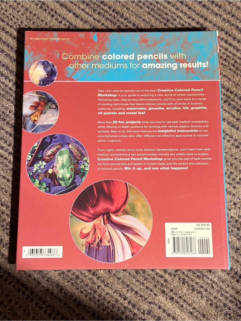 Creative Colored Pencil Workshop - Blue Cover - Picture 3 of 4
